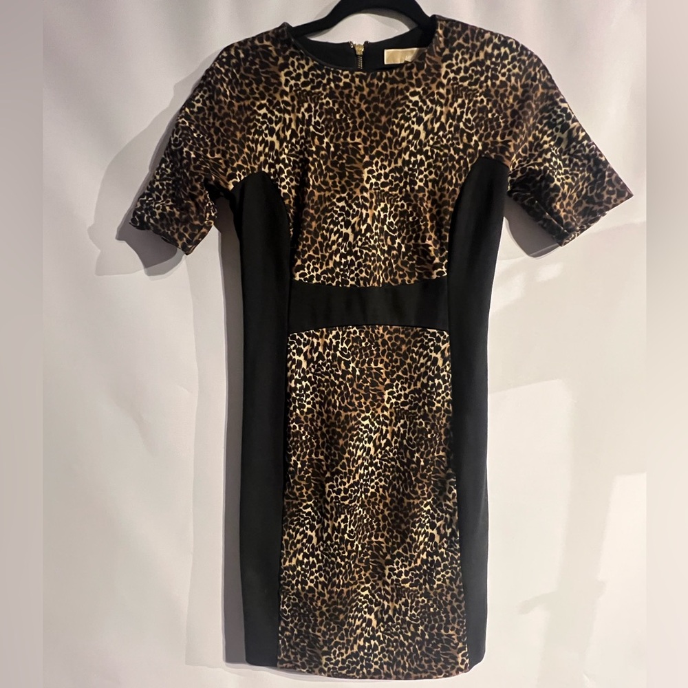 MICHAEL Michael Kors Animal Print Mini Dress